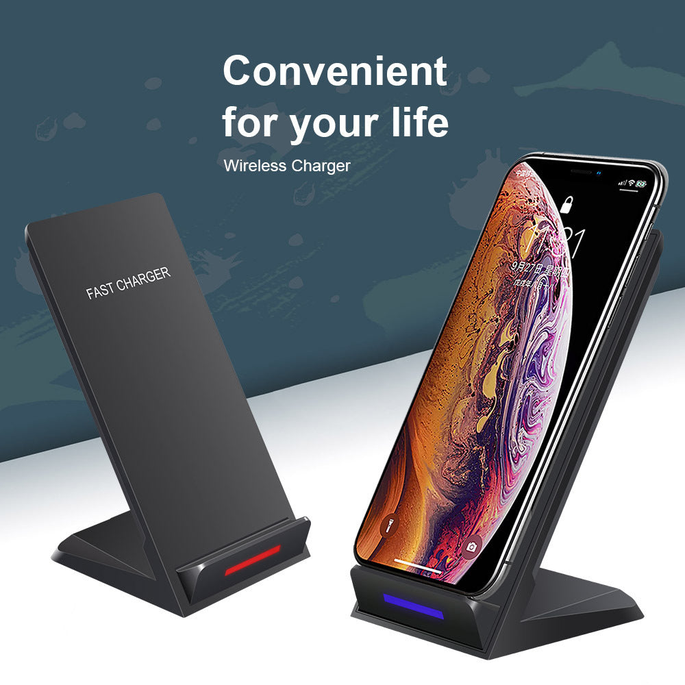 Vertical Wireless Charger Supports QI Charging