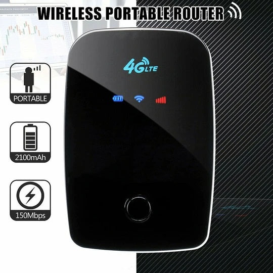 4G-LTE WIRELESS PORTABLE WI-FI