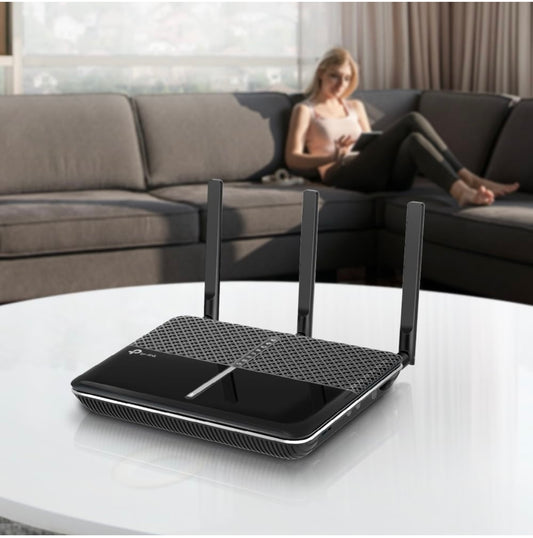 TP-LINK (Archer VR2100) AC2100 (300+1733) Wireless Dual Band GB VDSL2/ADSL Modem Router, MU-MIMO